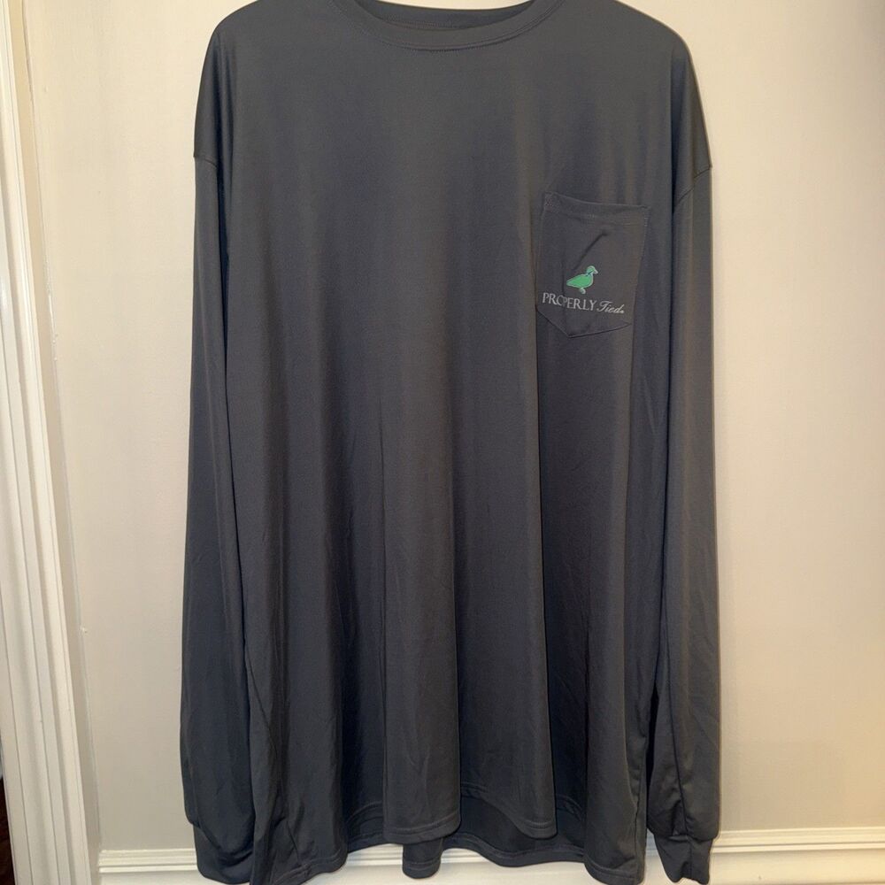 Properly Tied Long-Sleeve Men’s 3XL shirt PERFORMANCE Beach Fishing FLIGHT COOL